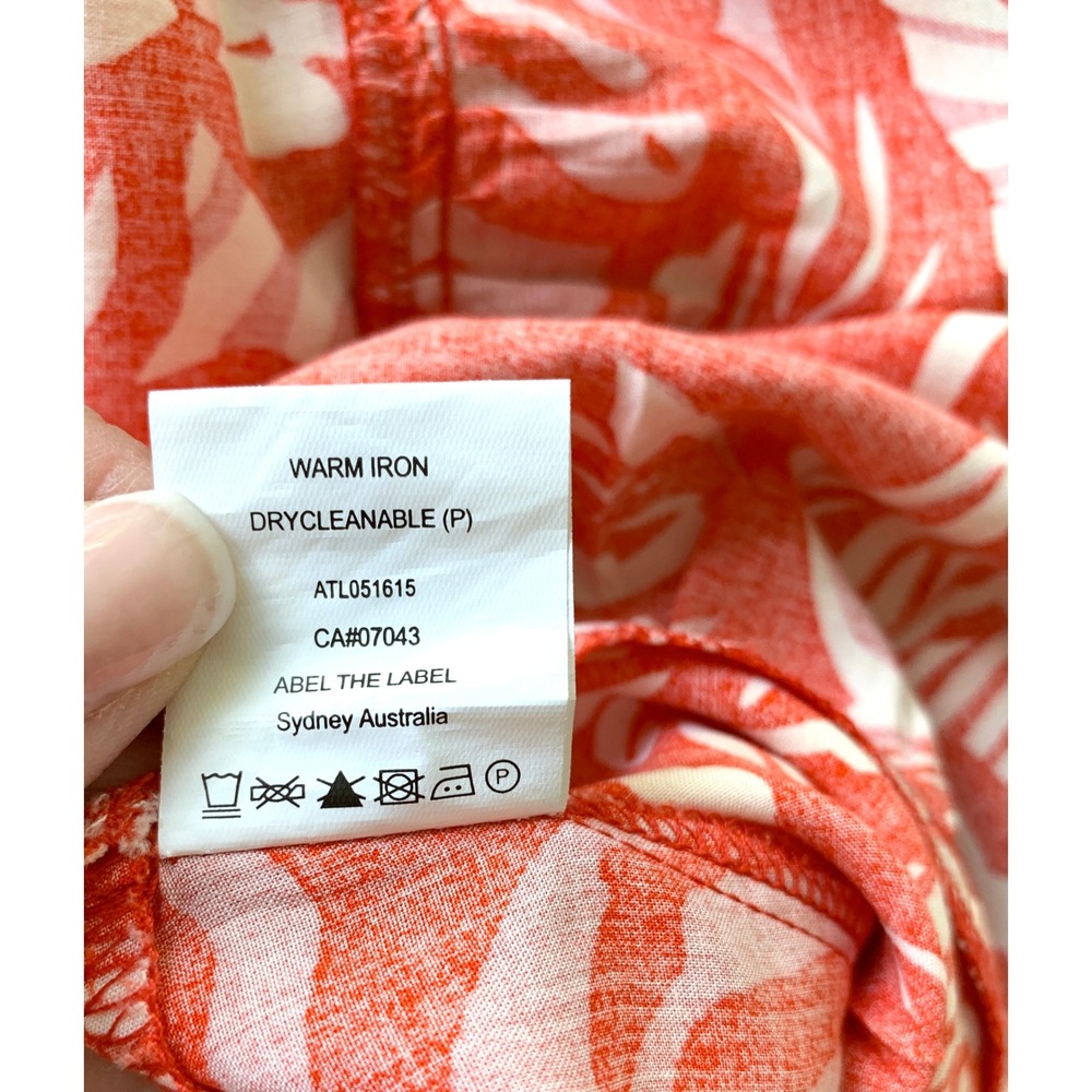 Abel the Label Anthropologie Charlotte Floral Maxi Dress S Strapless Tiered Boho - Picture 16 of 16